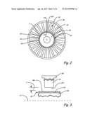 ABRASIVE CUTTER FORMED BY THERMAL SPRAY AND POST TREATMENT diagram and image