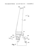 SWING AXIAL-ENTRY FOR CLOSURE BUCKET USED FOR TANGENTIAL ROW IN STEAM     TURBINE diagram and image