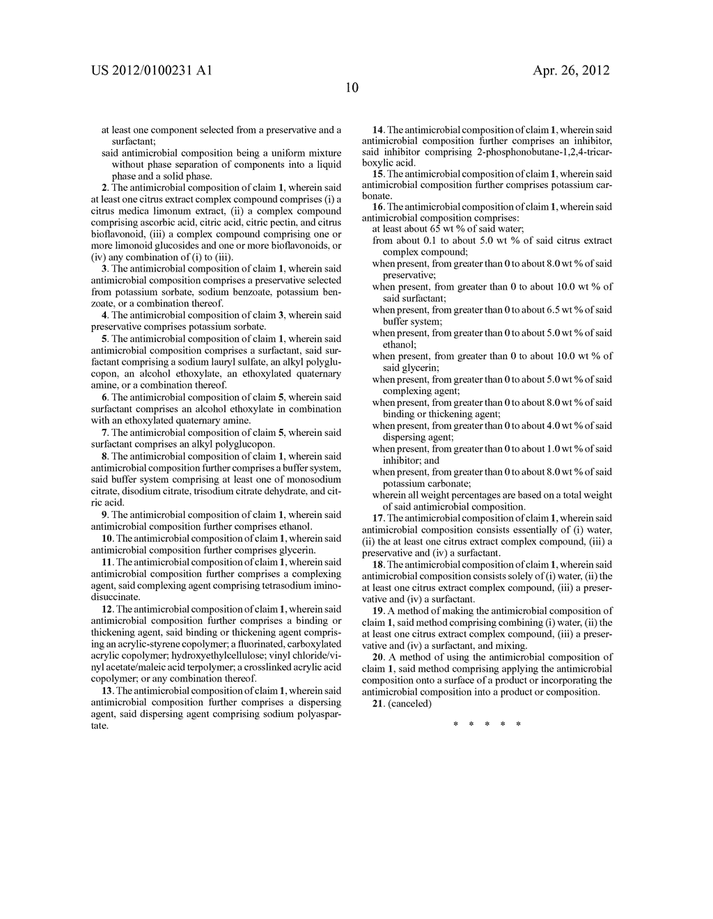 Antimicrobial Compositions And Methods Of Making And Using The Same - diagram, schematic, and image 11