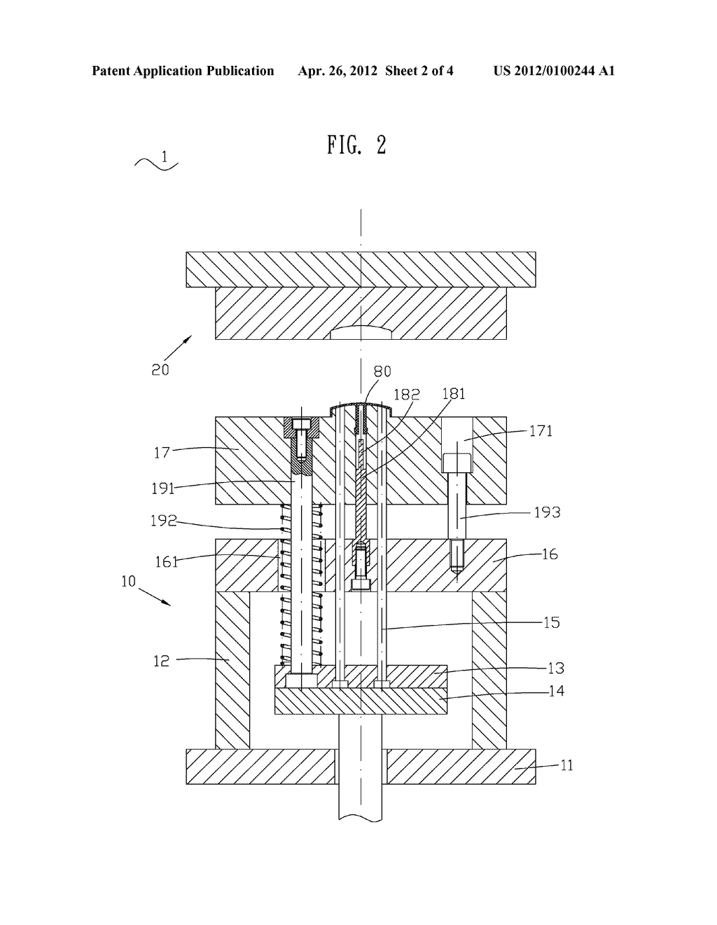 PLASTIC INJECTION MOLD - diagram, schematic, and image 03