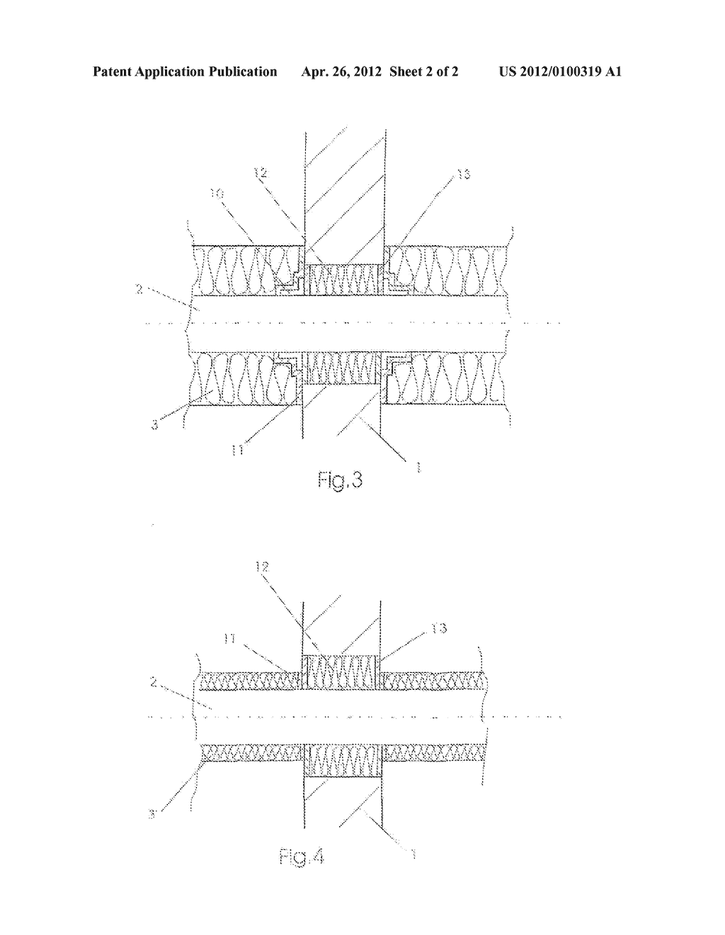 INSULATION OF A VENTILATION DUCT AGAINST A WALL/CEILING PENETRATION - diagram, schematic, and image 03