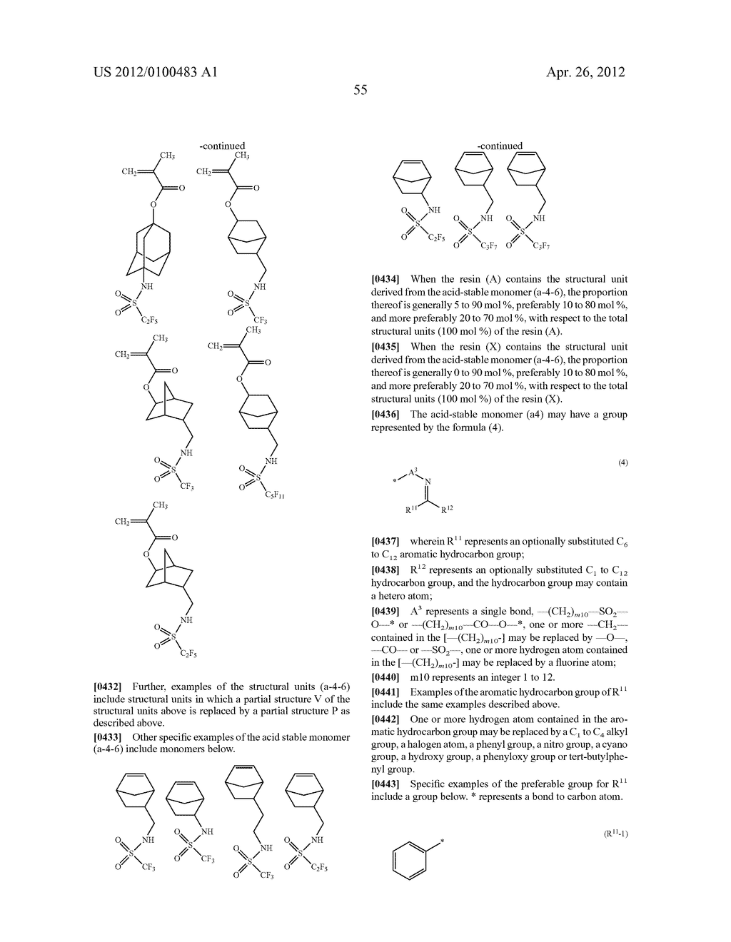 RESIST COMPOSITION AND METHOD FOR PRODUCING RESIST PATTERN - diagram, schematic, and image 56