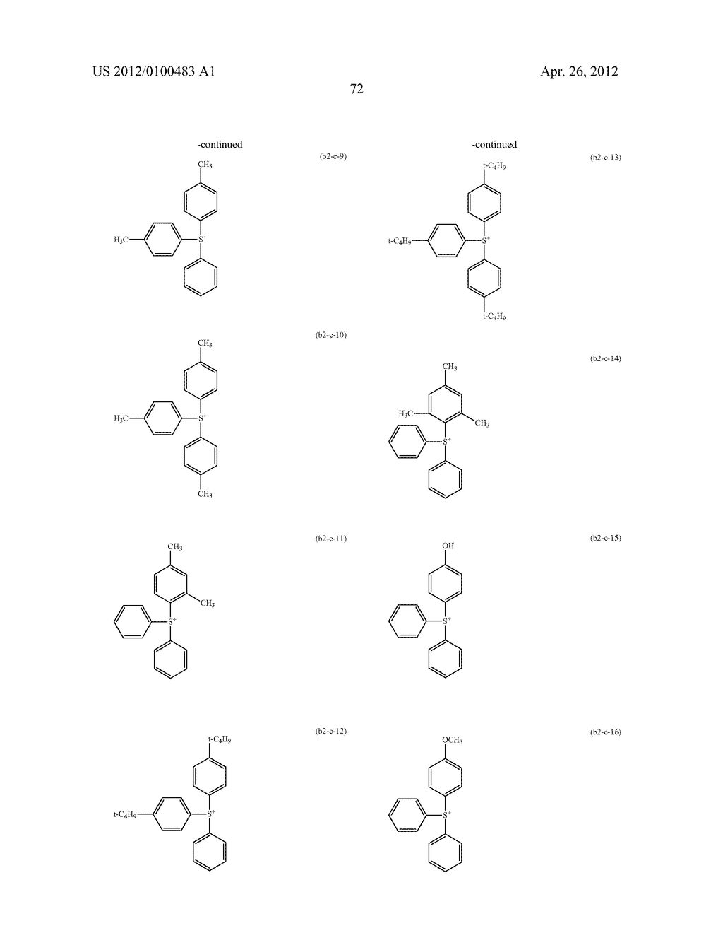 RESIST COMPOSITION AND METHOD FOR PRODUCING RESIST PATTERN - diagram, schematic, and image 73