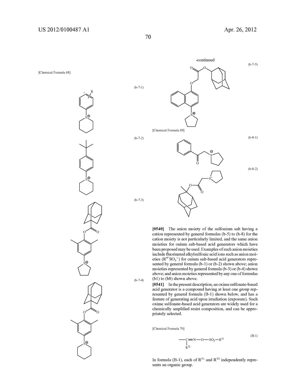 RESIST COMPOSITION, METHOD OF FORMING RESIST PATTERN, AND POLYMERIC     COMPOUND - diagram, schematic, and image 71