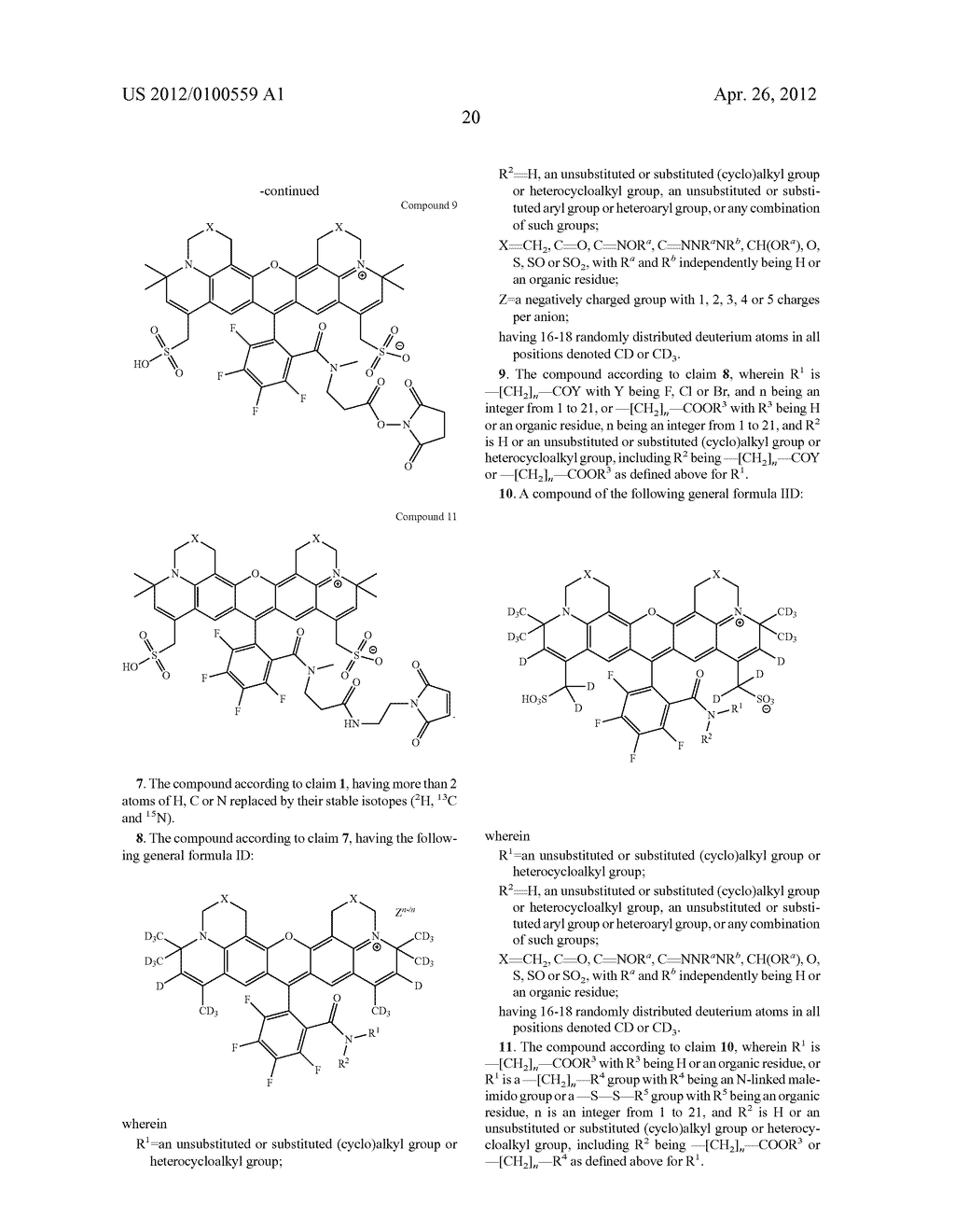 NOVEL HYDROPHILIC AND LIPOPHILIC RHODAMINES FOR LABELLING AND IMAGING - diagram, schematic, and image 26