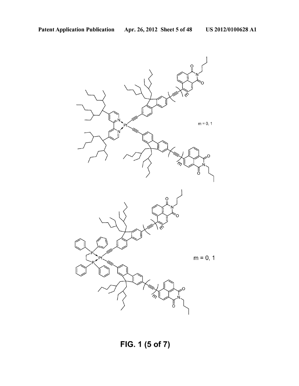 EMISSIVE AND BROADBAND NONLINEAR ABSORBING METAL COMPLEXES AND LIGANDS AS     OLED, OPTICAL SWITCHING OR OPTICAL SENSING MATERIALS - diagram, schematic, and image 06