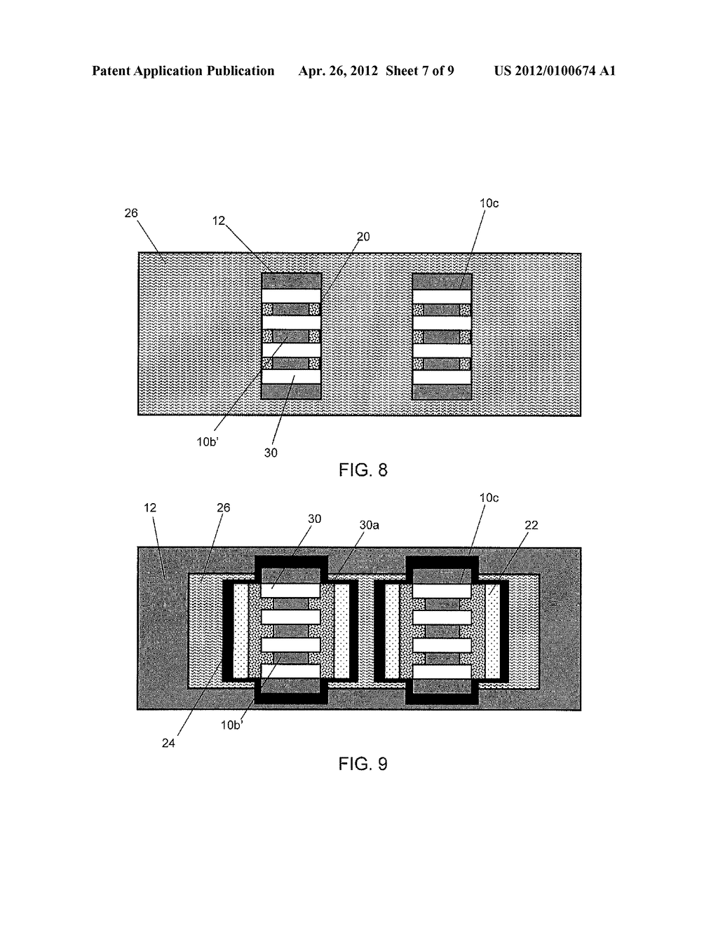 SEMICONDUCTOR STRUCTURE AND METHODS OF MANUFACTURE - diagram, schematic, and image 08