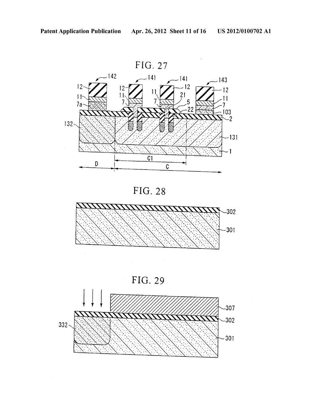 METHOD OF FORMING A SEMICONDUCTOR DEVICE - diagram, schematic, and image 12