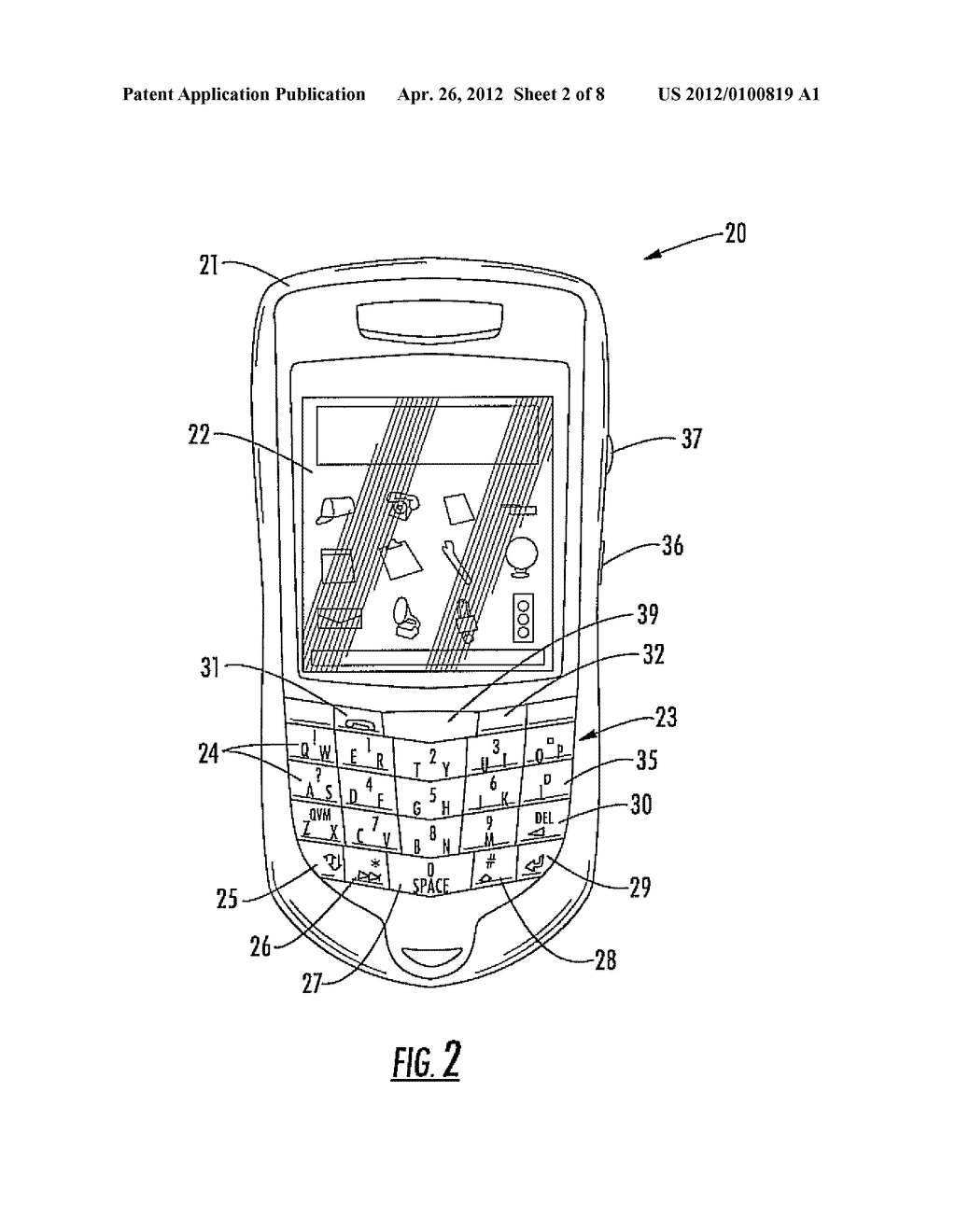 MOBILE WIRELESS COMMUNICATIONS DEVICE WITH REDUCED HARMONICS RESULTING     FROM METAL SHIELD COUPLING - diagram, schematic, and image 03