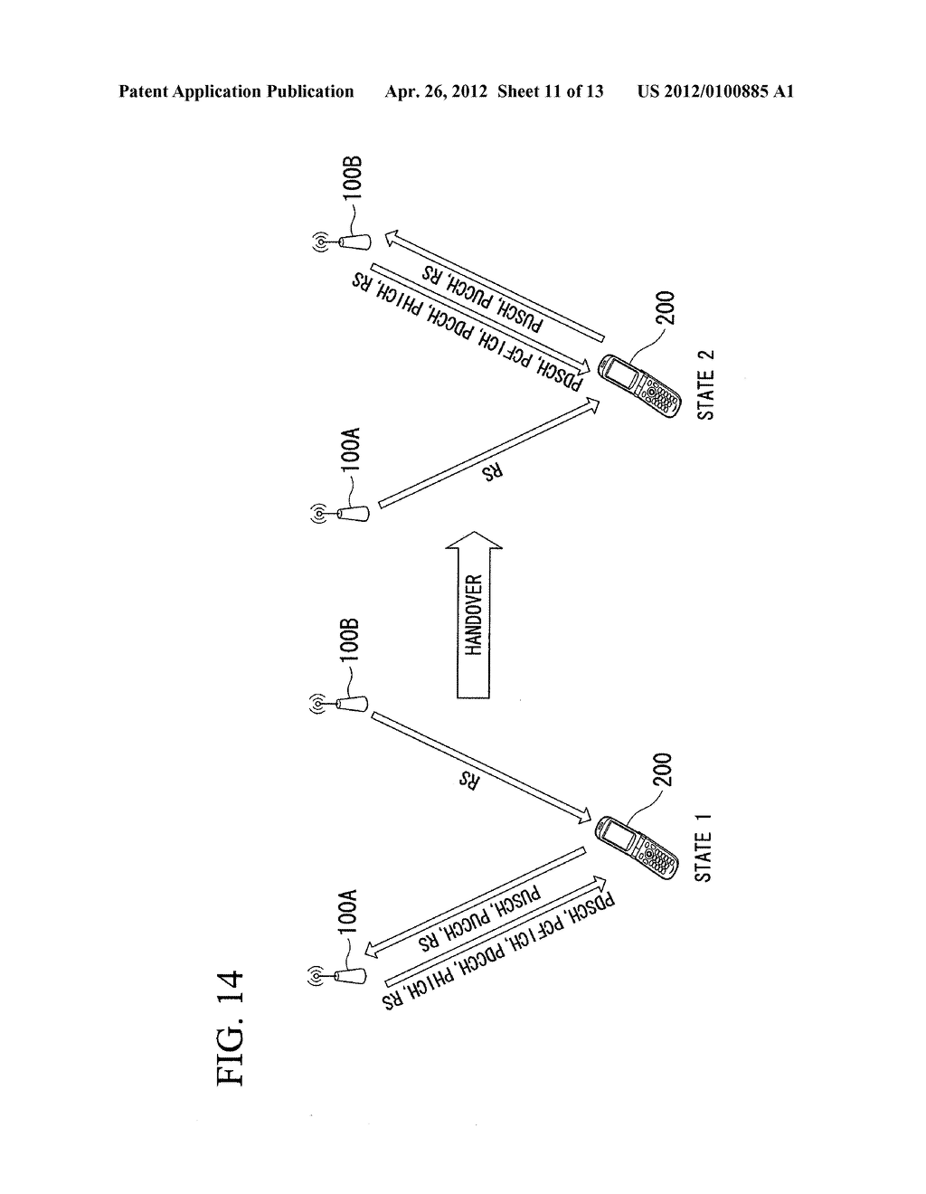 COMMUNICATION SYSTEM, MOBILE STATION, BASE STATION, AND COMMUNICATION     METHOD - diagram, schematic, and image 12