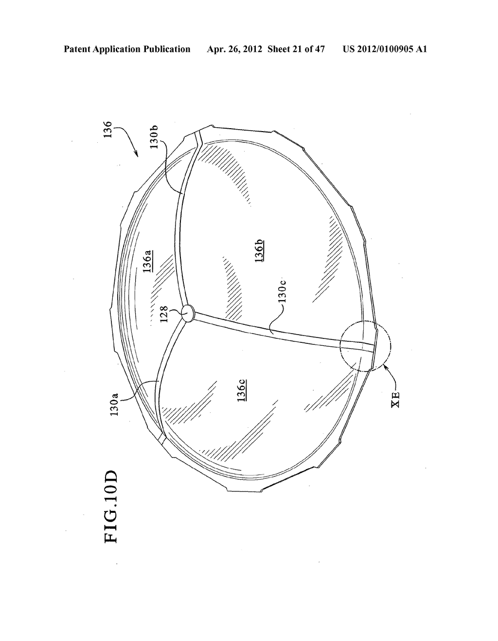 GAMING SYSTEM HAVING MULTIPLE GAMING DEVICES THAT SHARE A MULTI-OUTCOME     DISPLAY - diagram, schematic, and image 22