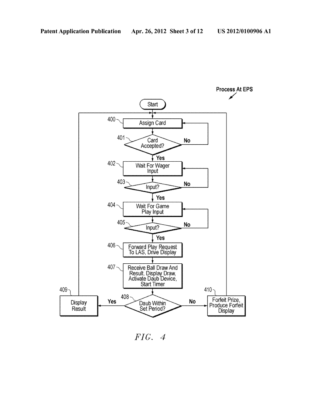 Method, System, and Program Product for Conducting Multiple Concurrent     Bingo Games - diagram, schematic, and image 04