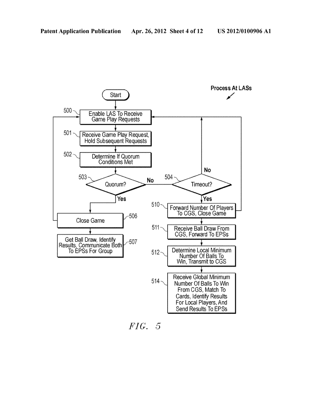 Method, System, and Program Product for Conducting Multiple Concurrent     Bingo Games - diagram, schematic, and image 05