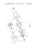 TREADMILL ROLLER STRUCTURE AND TREADMILL diagram and image