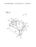 MACHINE AND METHOD FOR FORMING REINFORCED POLYGONAL CONTAINERS FROM BLANKS diagram and image