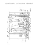 MACHINE AND METHOD FOR FORMING REINFORCED POLYGONAL CONTAINERS FROM BLANKS diagram and image