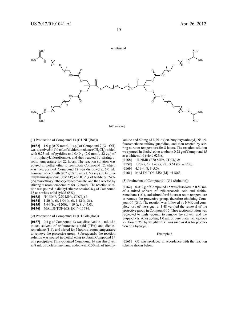 POLYIONIC DENDRIMER AND HYDROGEL COMPRISING SAME - diagram, schematic, and image 22