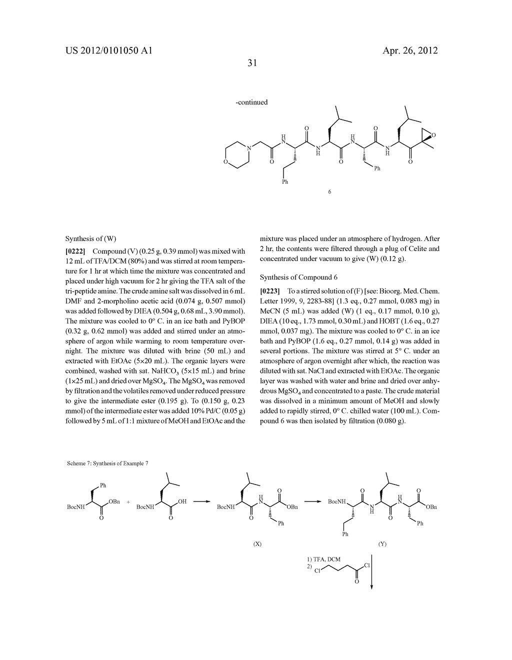 COMPOUNDS FOR ENZYME INHIBITION - diagram, schematic, and image 32