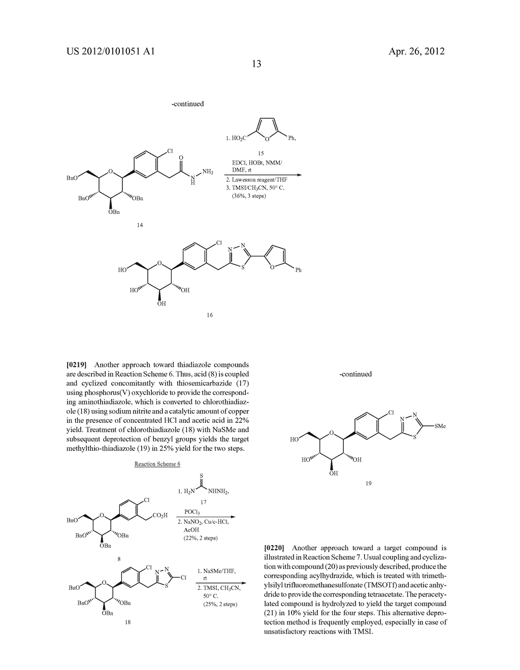 NOVEL C-ARYL GLUCOSIDE SGLT2 INHIBITORS AND PHARMACEUTICAL COMPOSITIONS     COMPRISING SAME - diagram, schematic, and image 16