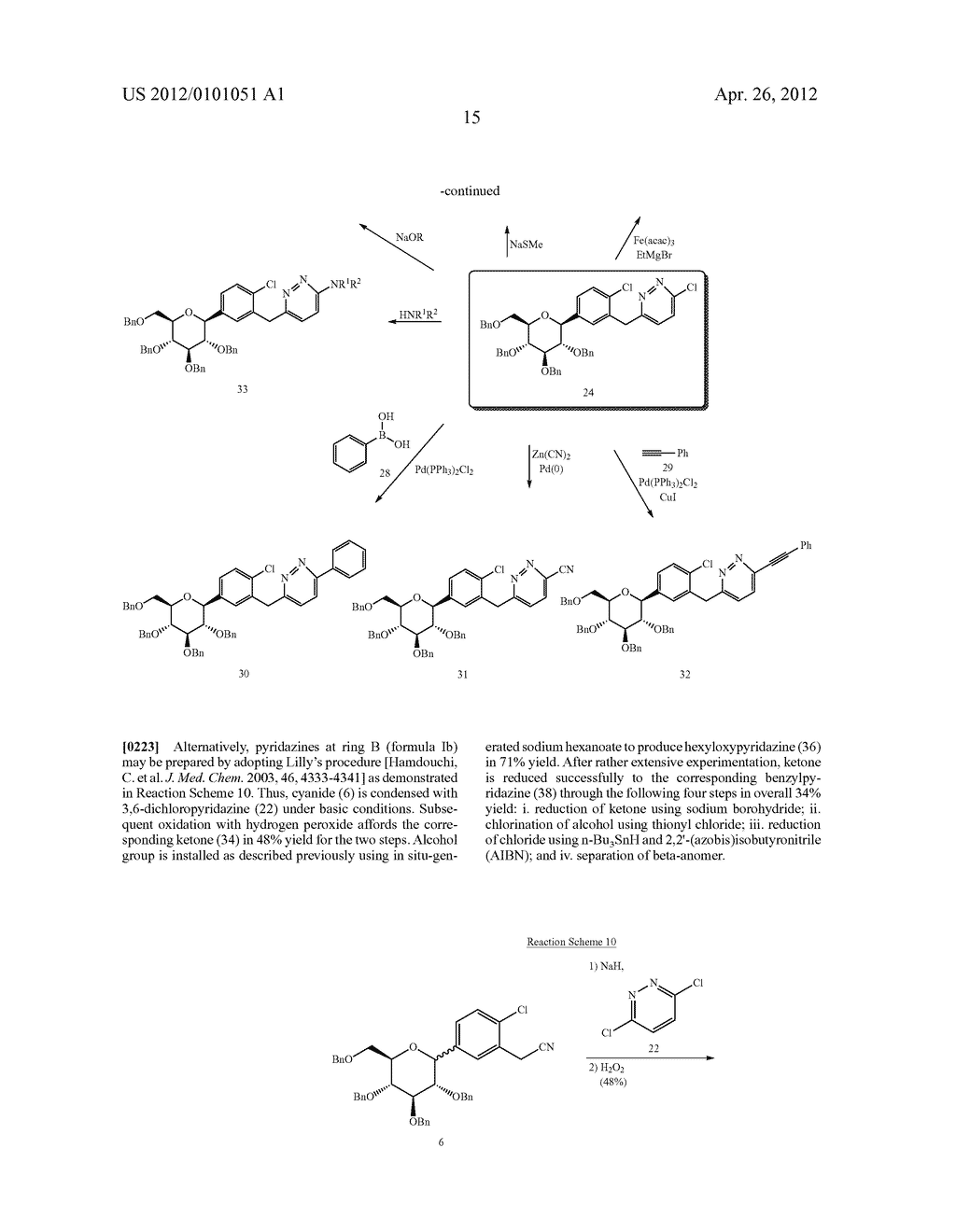 NOVEL C-ARYL GLUCOSIDE SGLT2 INHIBITORS AND PHARMACEUTICAL COMPOSITIONS     COMPRISING SAME - diagram, schematic, and image 18