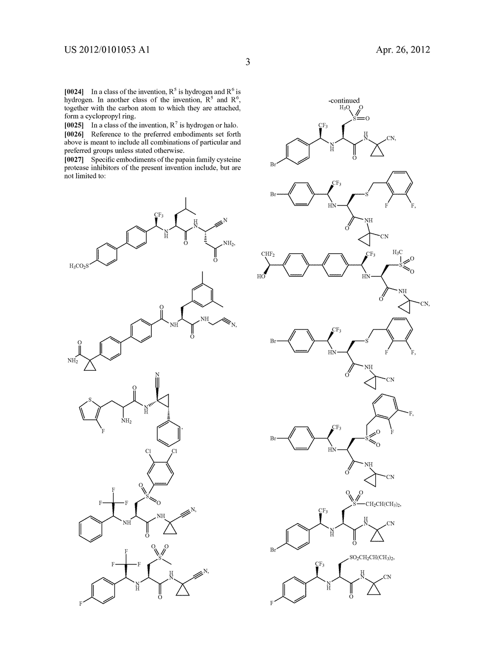 CATHEPSIN CYSTEINE PROTEASE INHIBITORS FOR THE TREATMENT OF VARIOUS     DISEASES - diagram, schematic, and image 04