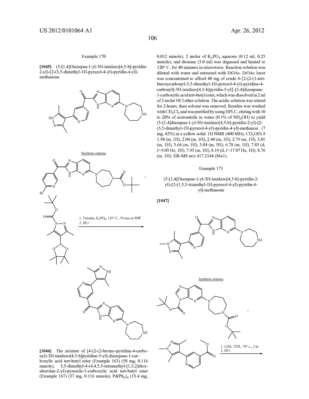 IMIDAZOLE DERIVATIVES AND THEIR USE AS MODULATORS OF CYCLIN DEPENDENT     KINASES - diagram, schematic, and image 107