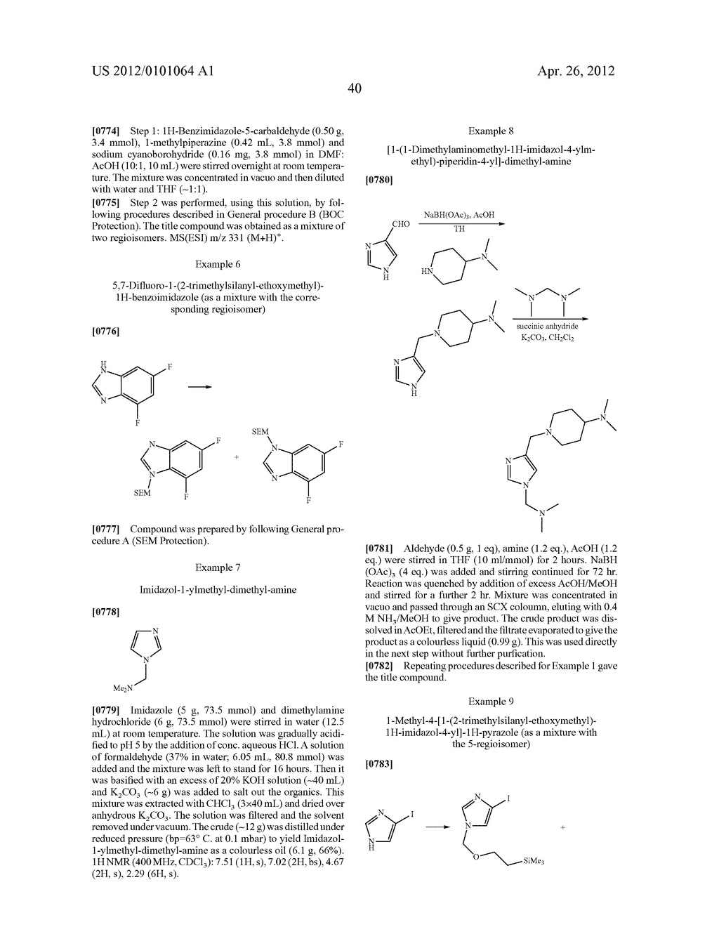 IMIDAZOLE DERIVATIVES AND THEIR USE AS MODULATORS OF CYCLIN DEPENDENT     KINASES - diagram, schematic, and image 41