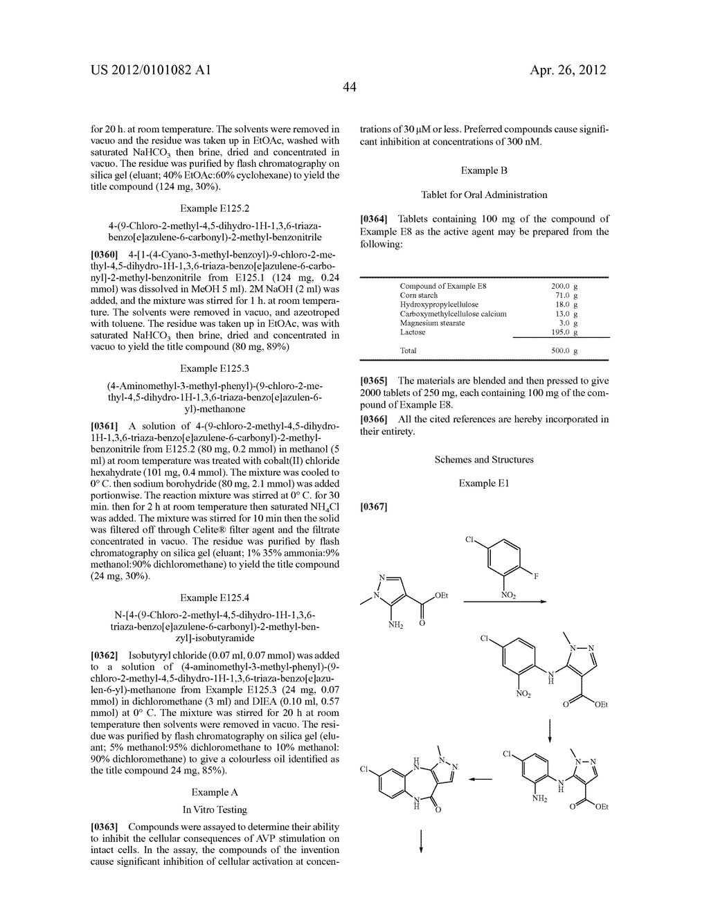 VASOPRESSIN V1A ANTAGONISTS - diagram, schematic, and image 45