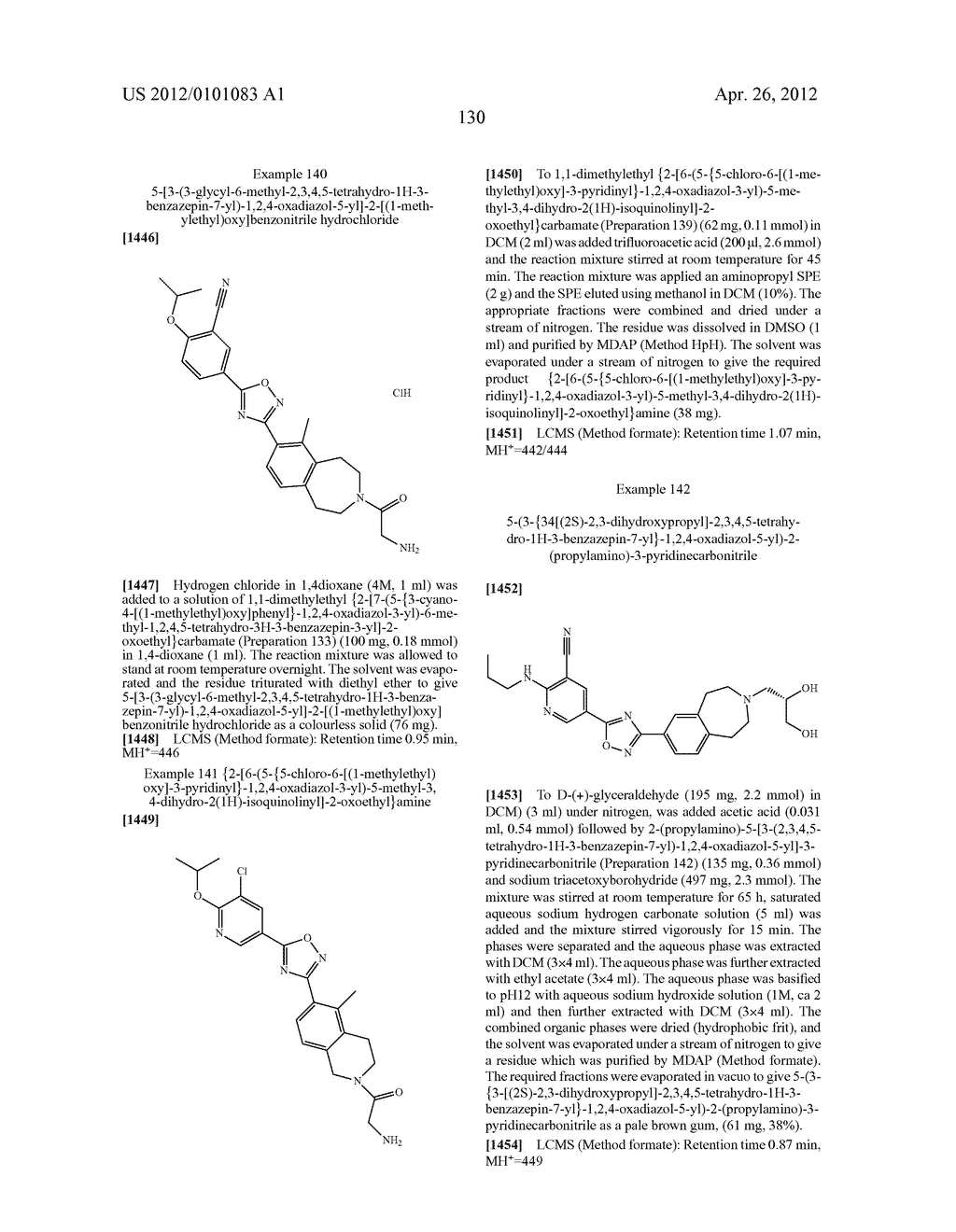 S1P1 AGONISTS COMPRISING A BICYCLIC N-CONTAINING RING - diagram, schematic, and image 131