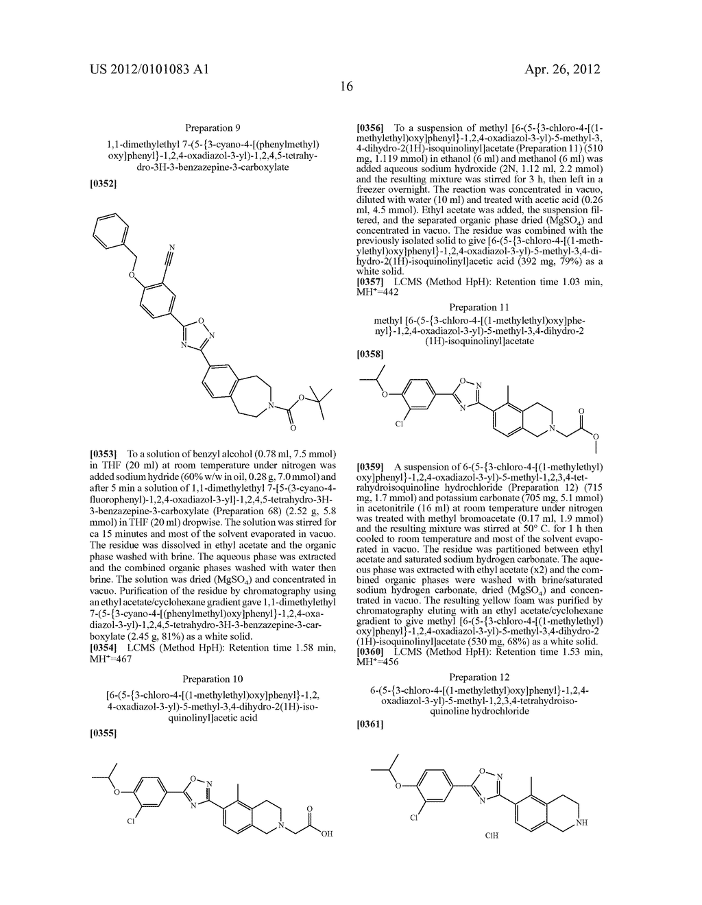 S1P1 AGONISTS COMPRISING A BICYCLIC N-CONTAINING RING - diagram, schematic, and image 17