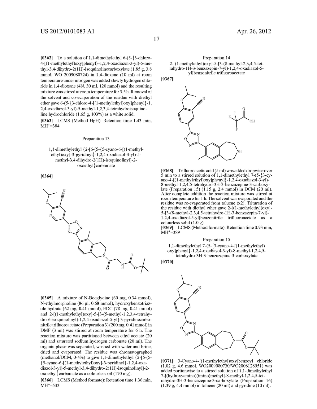 S1P1 AGONISTS COMPRISING A BICYCLIC N-CONTAINING RING - diagram, schematic, and image 18