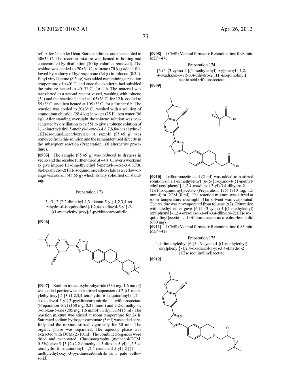 S1P1 AGONISTS COMPRISING A BICYCLIC N-CONTAINING RING - diagram, schematic, and image 74