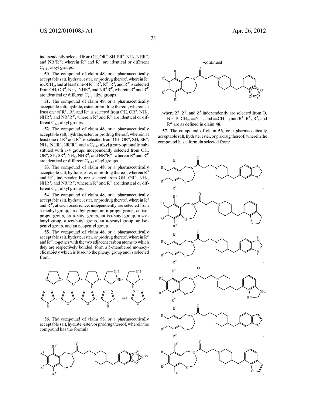 Compounds And Methods For Modulating Activity Of Calcium Release Channels - diagram, schematic, and image 30