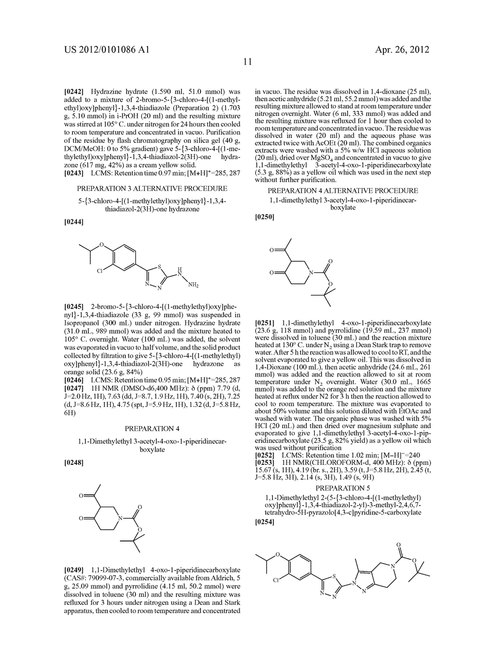 THIADIAZOLE DERIVATIVES AND THEIR USE FOR THE TREATMENT OF DISORDERS     MEDIATED BY S1P1 RECEPTORS - diagram, schematic, and image 12