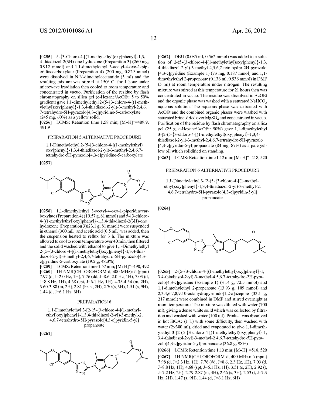 THIADIAZOLE DERIVATIVES AND THEIR USE FOR THE TREATMENT OF DISORDERS     MEDIATED BY S1P1 RECEPTORS - diagram, schematic, and image 13