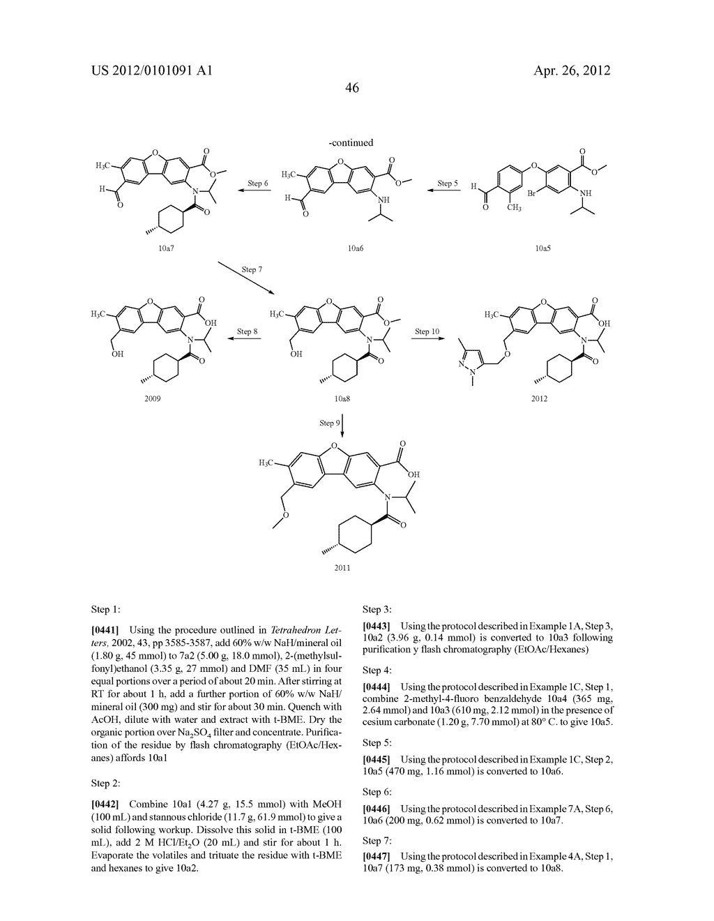 VIRAL POLYMERASE INHIBITORS - diagram, schematic, and image 47