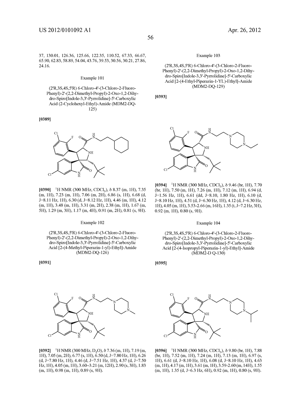 SMALL MOLECULE INHIBITORS OF MDM2 AND THE USES THEREOF - diagram, schematic, and image 77