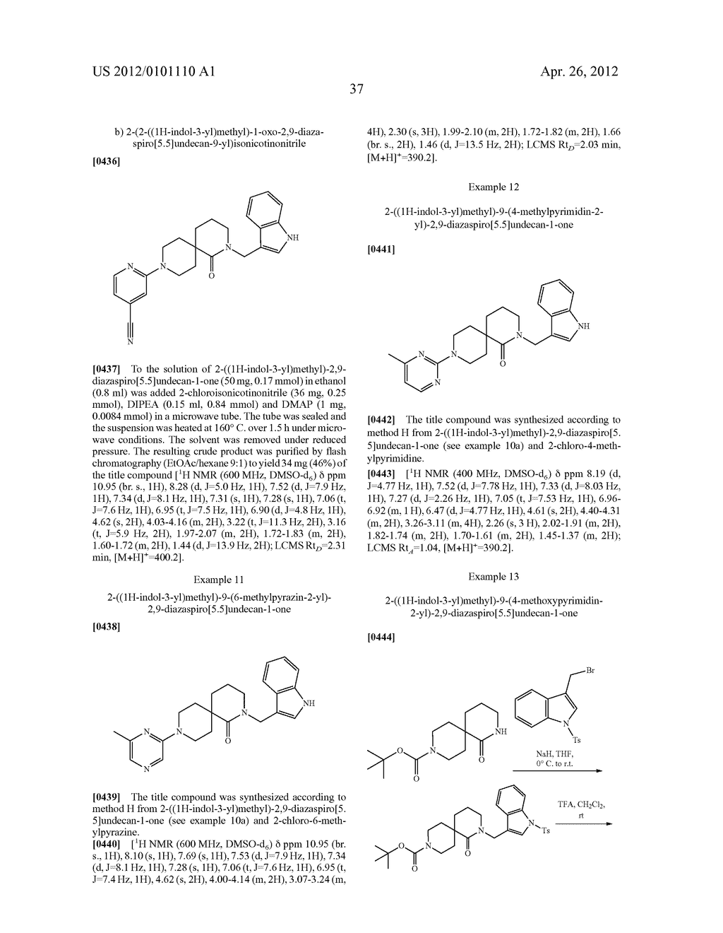 Diaza-spiro[5.5]undecanes - diagram, schematic, and image 38