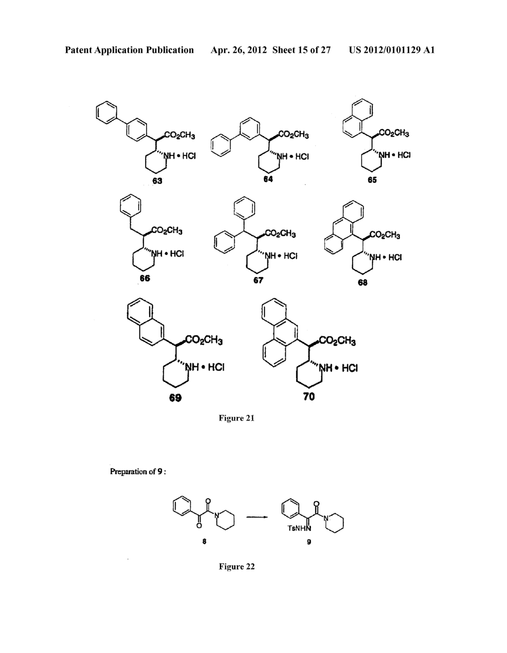 Methylphenidate Derivatives and Uses of Them - diagram, schematic, and image 16