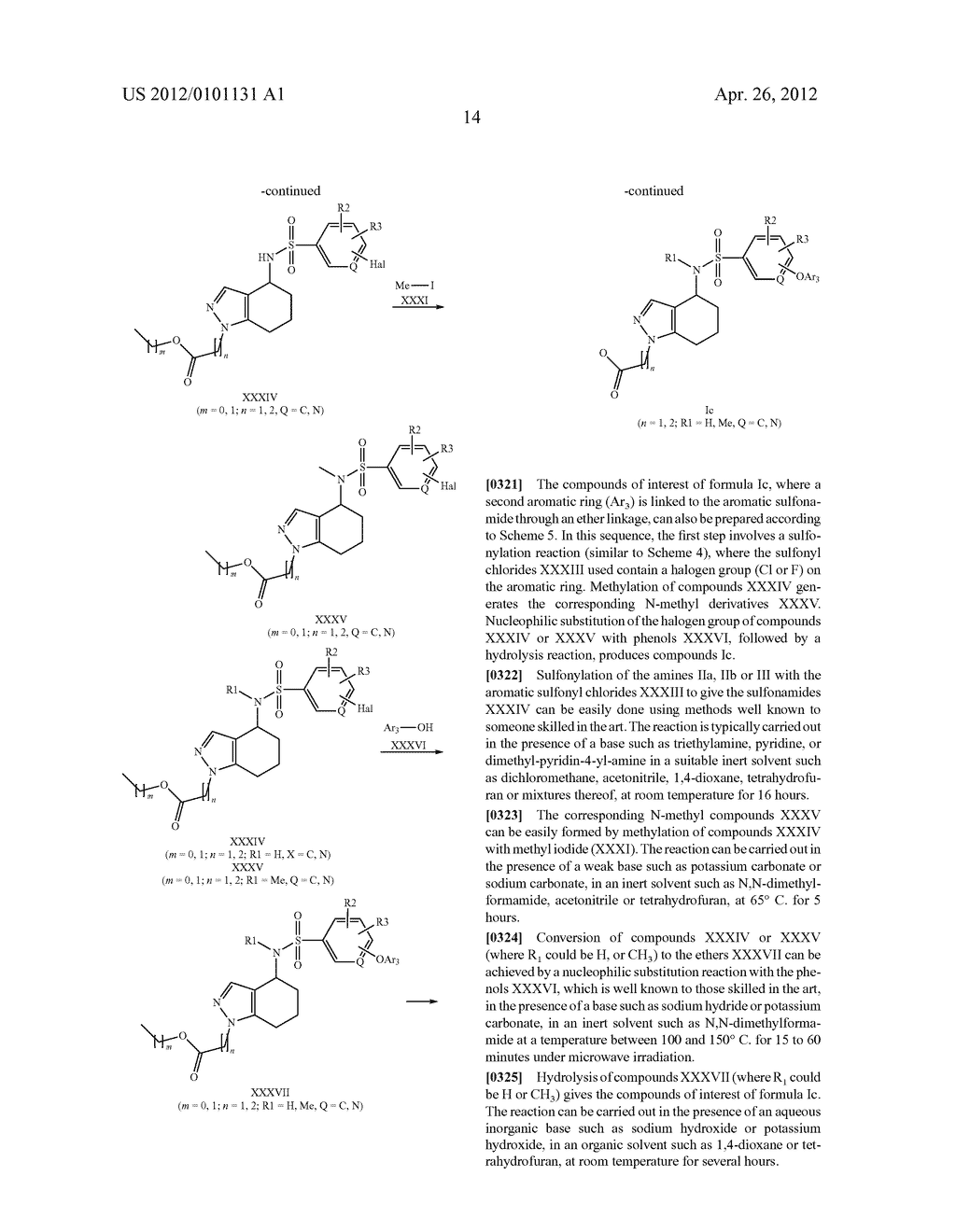 Aminotetrahydroindazoloacetic Acids - diagram, schematic, and image 15