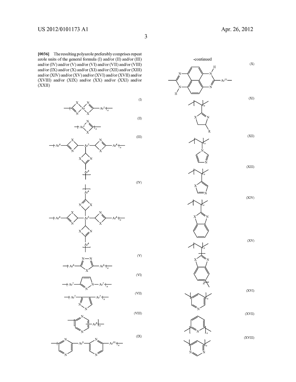 METHOD FOR THE PRODUCTION OF A HIGH-MOLECULAR POLYAZOL - diagram, schematic, and image 04