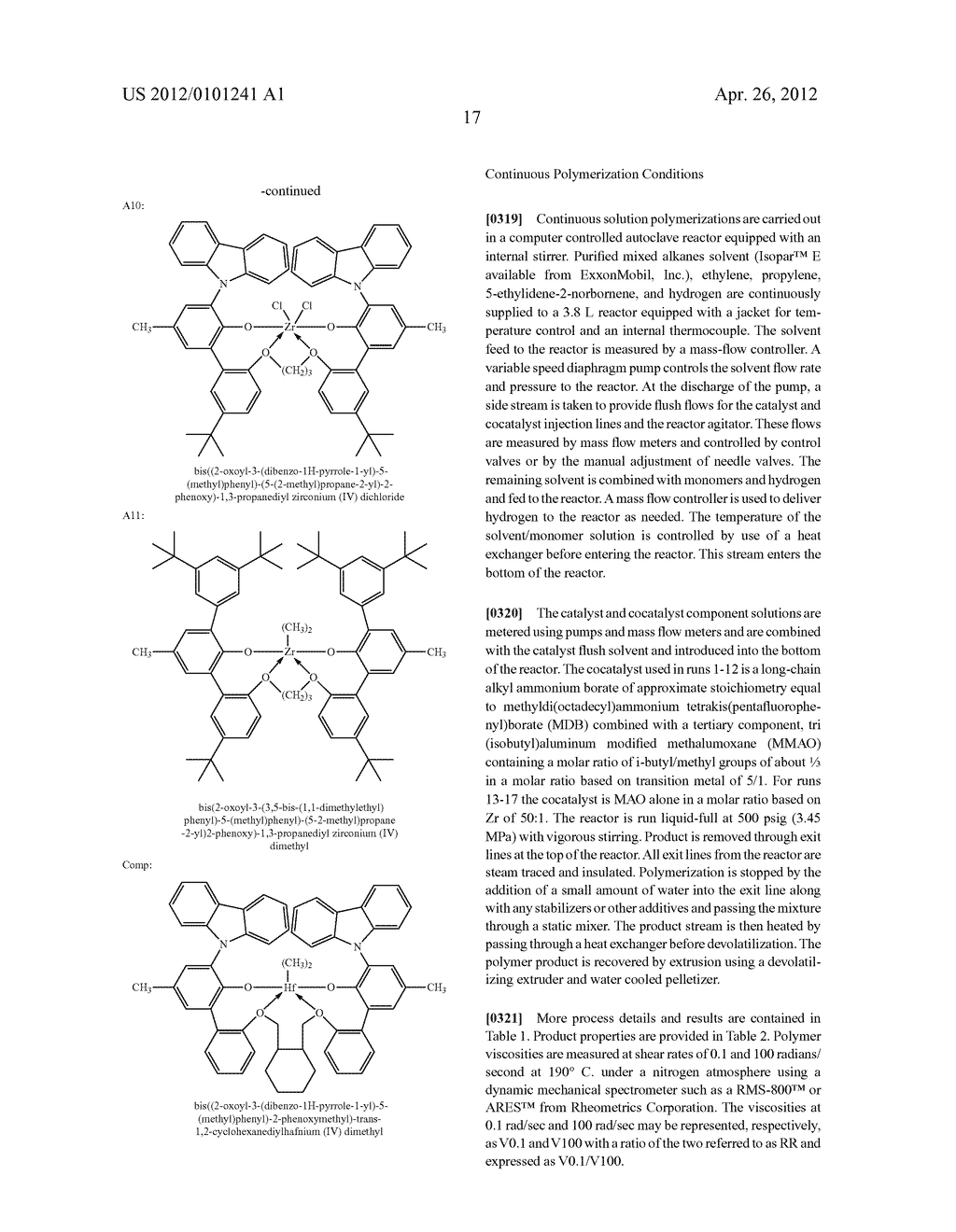 ETHYLENE/a-OLEFIN/DIENE SOLUTION POLYMERIZATION PROCESS AND POLYMER - diagram, schematic, and image 18