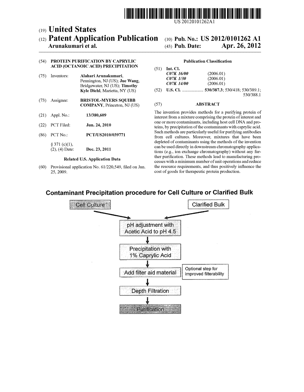 PROTEIN PURIFICATION BY CAPRYLIC ACID (OCTANOIC ACID) PRECIPITATION - diagram, schematic, and image 01