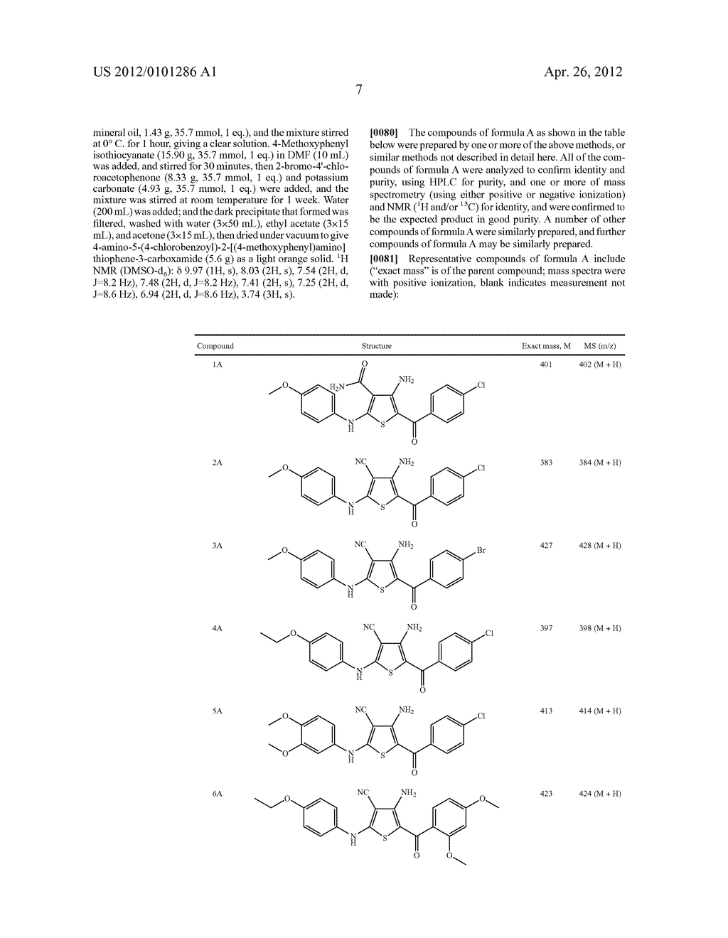 SUBSTITUTED 4-AMINO-5-BENZOYL-2-(PHENYLAMINO)THIOPHENE-3-CARBONITRILES AND     SUBSTITUTED 4-AMINO-5-BENZOYL-2-(PHENYLAMINO)THIOPHENE-3-CARBOXAMIDES AS     TUBULIN POLYMERIZATION INHIBITORS - diagram, schematic, and image 08