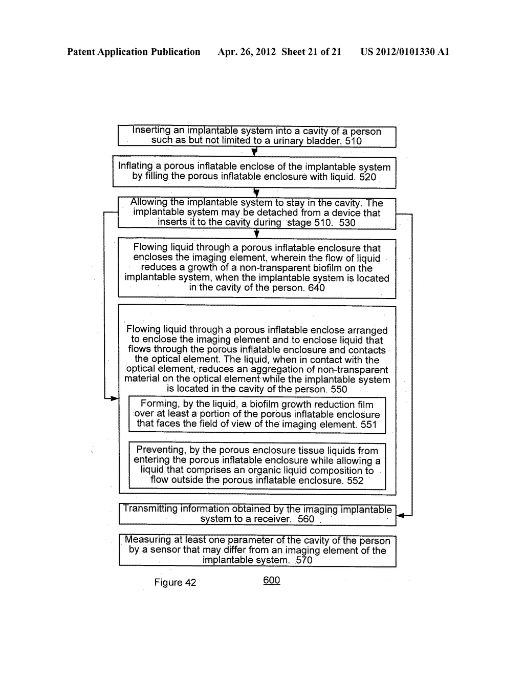  Implantable system, a device for inserting the implantable system and a     method thereof - diagram, schematic, and image 22