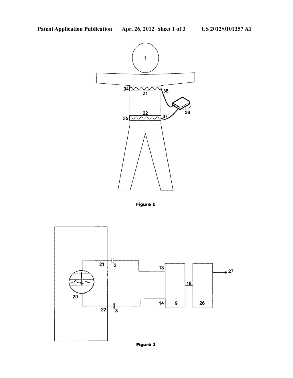 Systems and methods using flexible capacitve electrodes for measuring     biosignals - diagram, schematic, and image 02