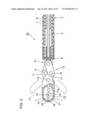 ENDOSCOPIC HIGH-FREQUENCY HEMOSTATIC FORCEPS diagram and image