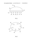 PATELLAR IMPLANT WITH VARIABLE WEIGHTS FOR KNEE REPAIR SURGERY diagram and image