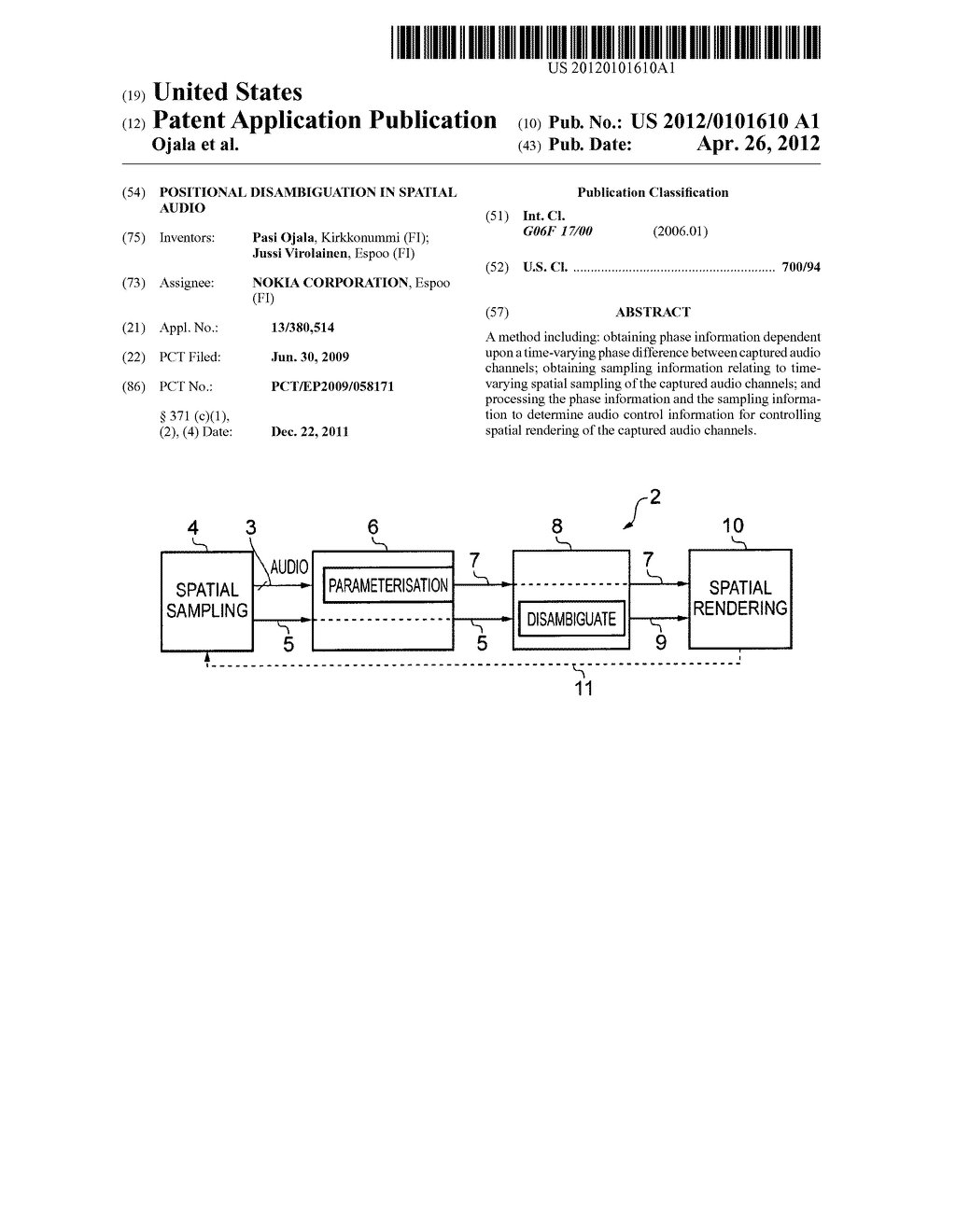 Positional Disambiguation in Spatial Audio - diagram, schematic, and image 01