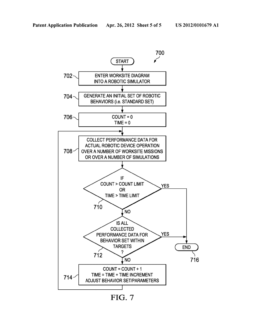 METHOD AND SYSTEM FOR ENHANCING OPERATING PERFORMANCE OF AN AUTONOMIC     MOBILE ROBOTIC DEVICE - diagram, schematic, and image 06